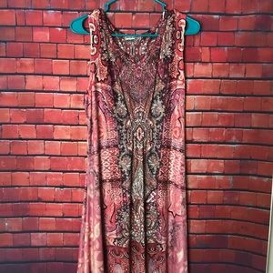 World Unity long flowy maxy dress NWOT